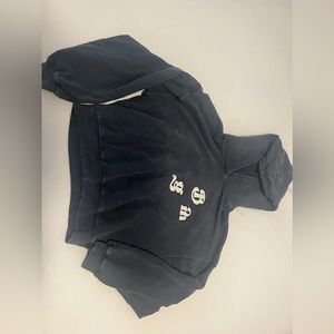 Anime bing distressed hoodie